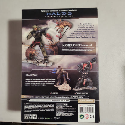Halo 3 Legendary  Collection Master Chief Camo Clear Variant 2009 McFarlane