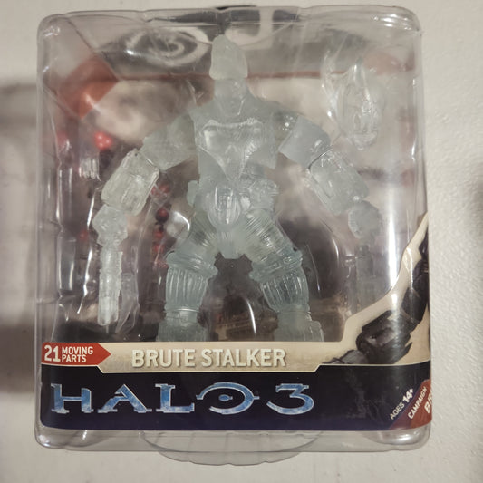 Rare 2008 - Halo 3 Active Camo Brute Stalker - McFarlane - Series 3 - NEW Sealed