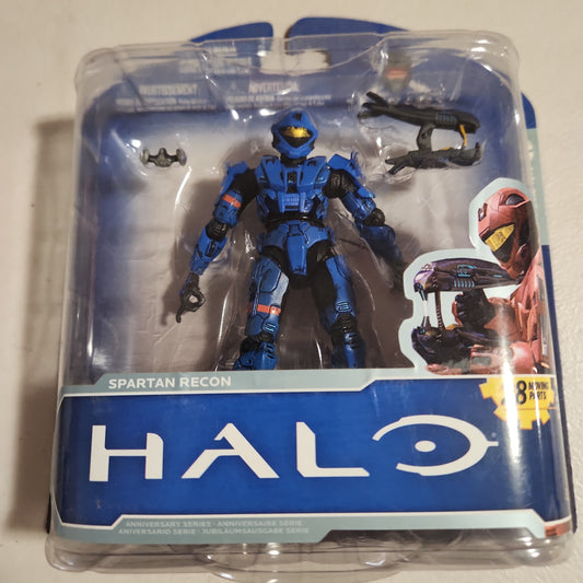 Halo 3 ODST Dutch Action Figure McFarlane Toys 10th Anniversary Damaged Cardback glue is comming