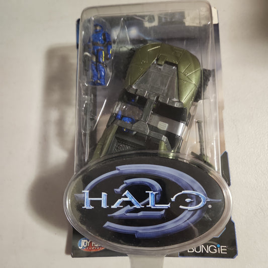 Halo Warthog Action Figure Blue Series 2 New Sealed 2005 Microsoft Halo 2 Bungie