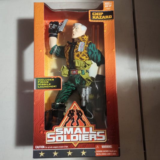 Vintage 1998 Kenner Small Soldiers Chip Hazard 12” Action Figure Sealed New NIB