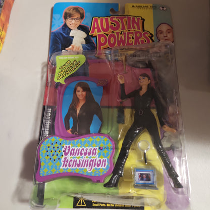 Austin Powers action figure McFarlane 1999 NEW NOS Vanessa Kensington Vintage