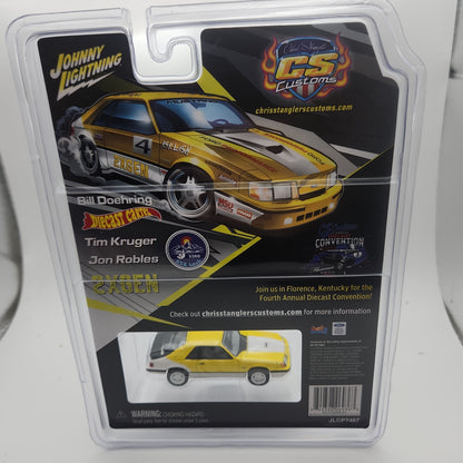 Johnny Lightning 2024 DOUBLE TAKE 1986 Ford Mustang SVO Non tampo