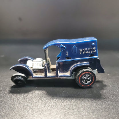 Vintage Hot Wheels Redline 1970 Paddy Wagon US Dark Blue Enamel Made in USA