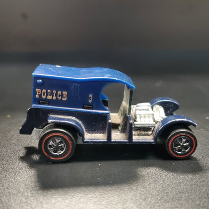 Vintage Hot Wheels Redline 1970 Paddy Wagon US Dark Blue Enamel Made in USA