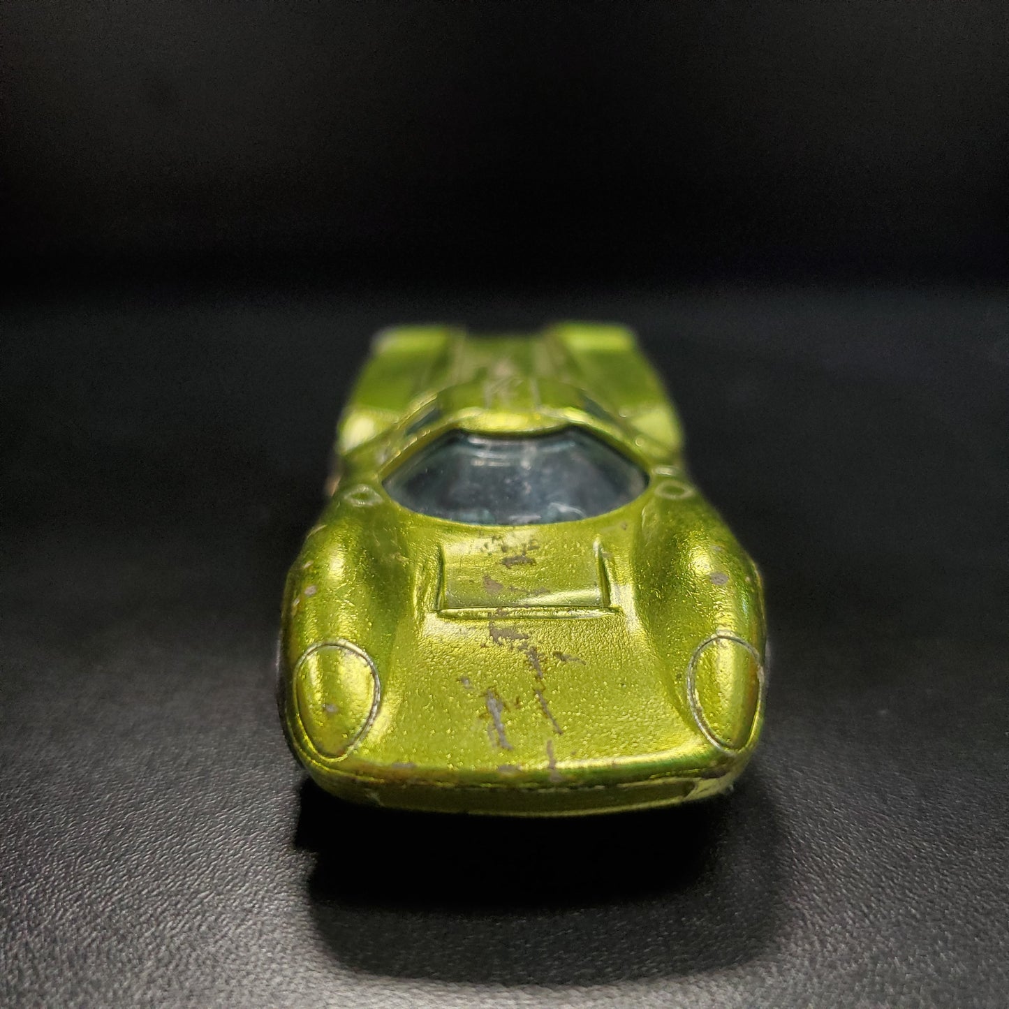 Vintage Hot Wheels Redline 1969 Lola GT70 US Anticongelante Verde Hecho en EE.UU.