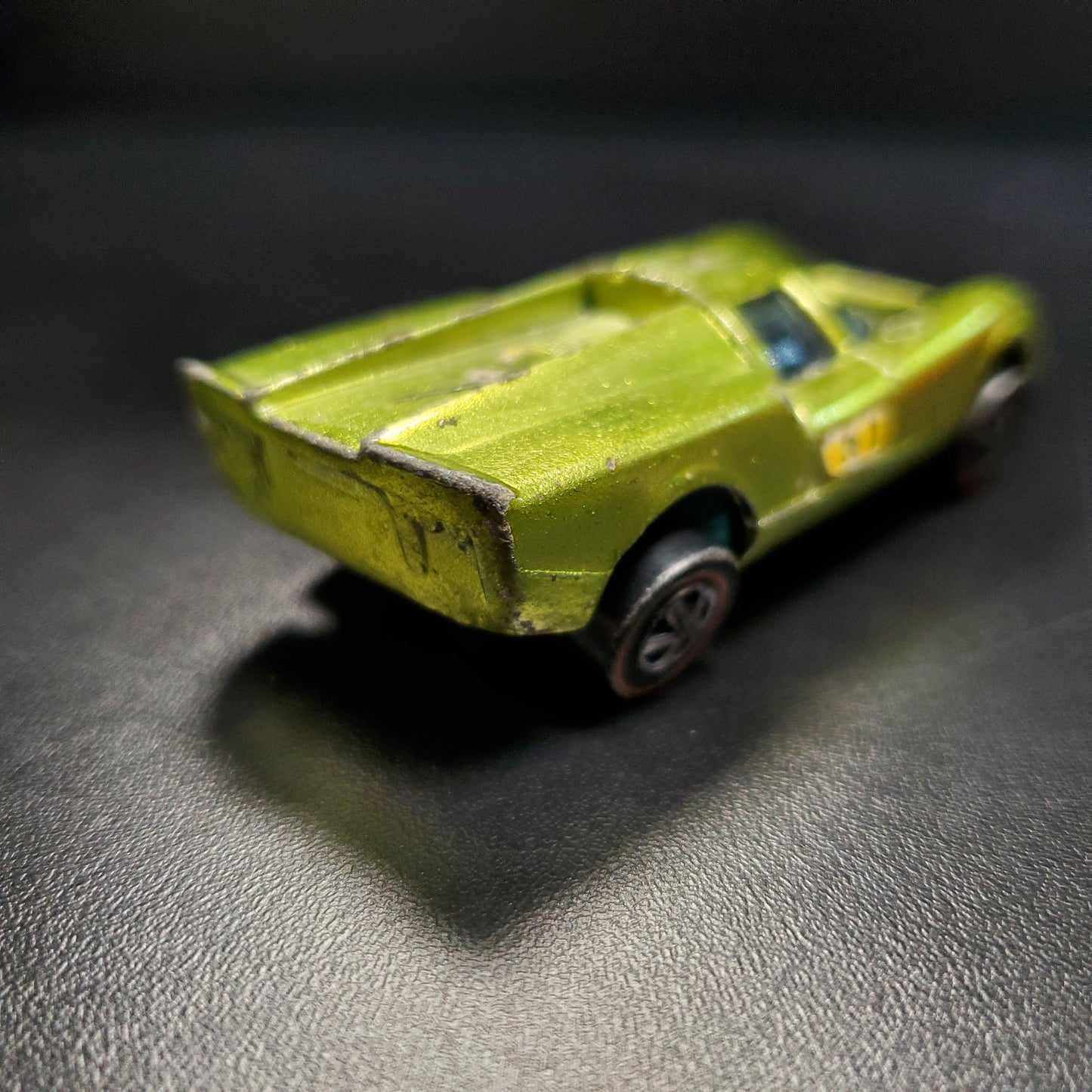 Vintage Hot Wheels Redline 1969 Lola GT70 US Anticongelante Verde Hecho en EE.UU.