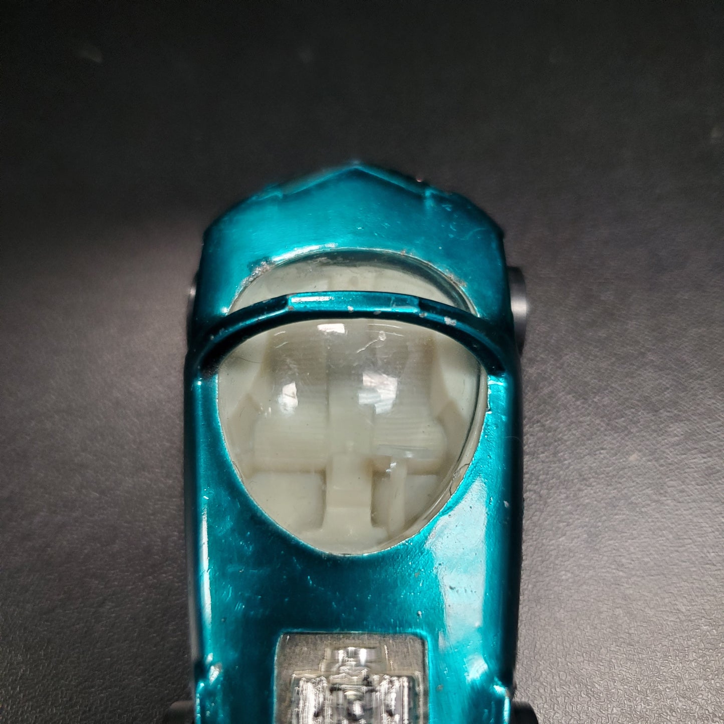 Vintage Hot Wheels Redline Silhouette 1968 Aqua Azul/Verde EE.UU. Blanco Int.