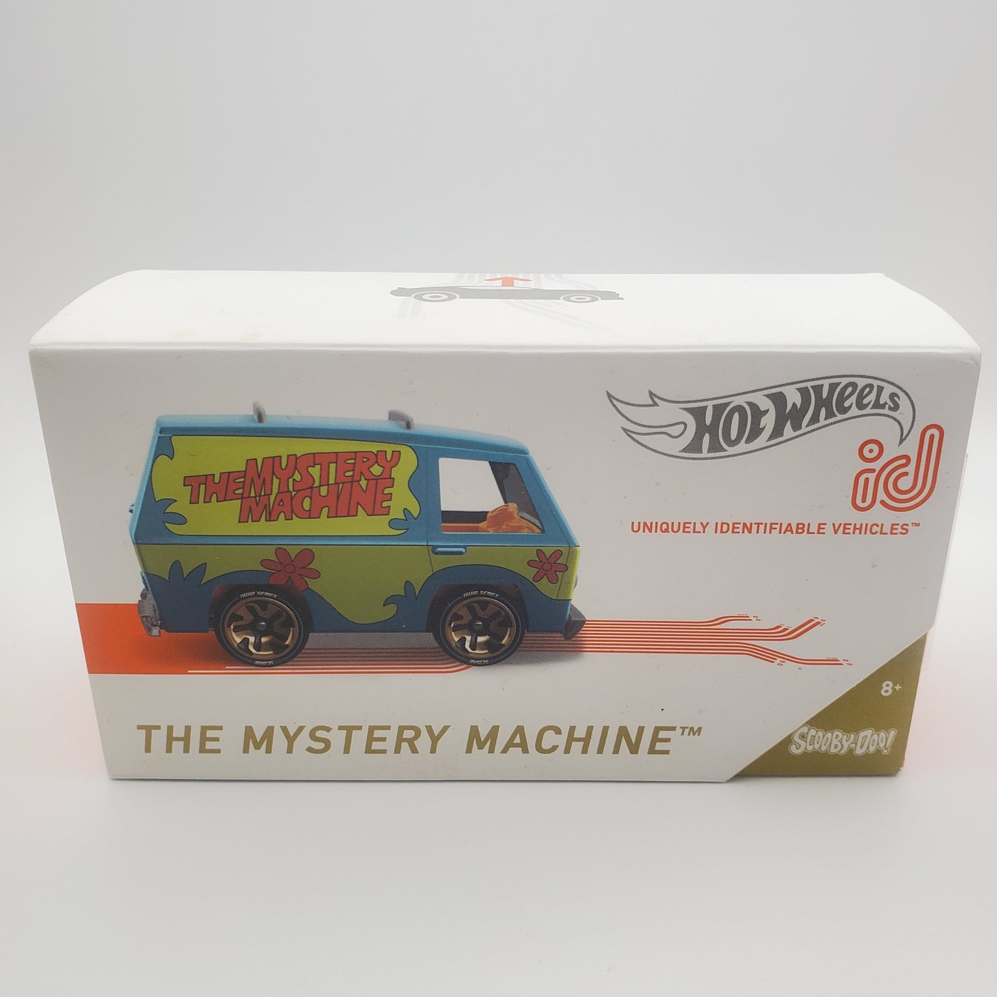 Hot Wheels id The Mystery Machine Serie 2 Scooby-Doo 01/01 GVY30-T711 RARE HTF
