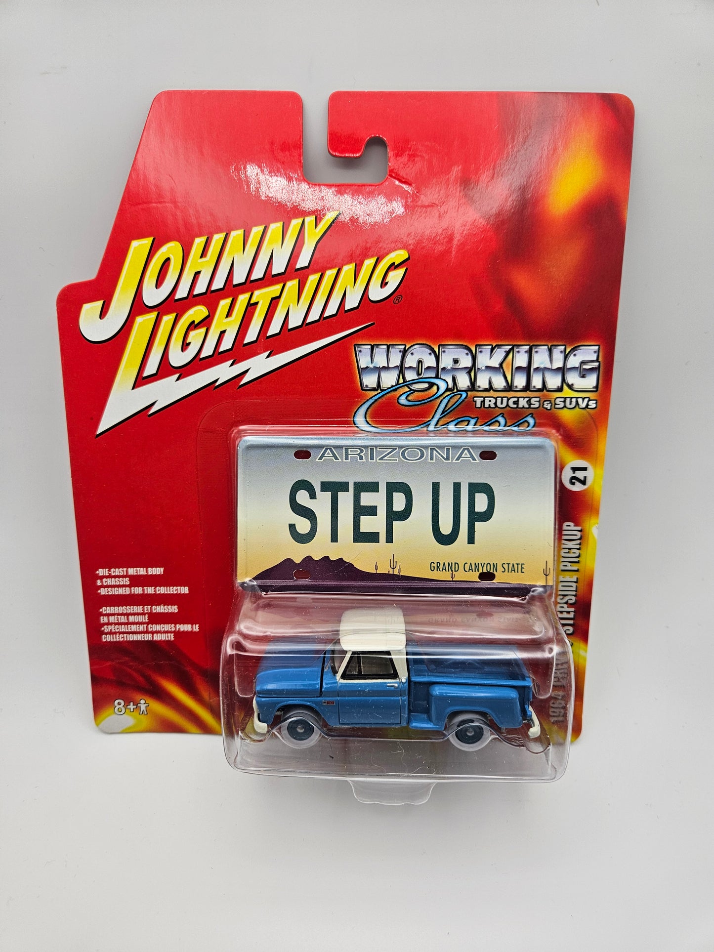 Johnny Lightning CHASE Camioneta Chevy Stepside 1964