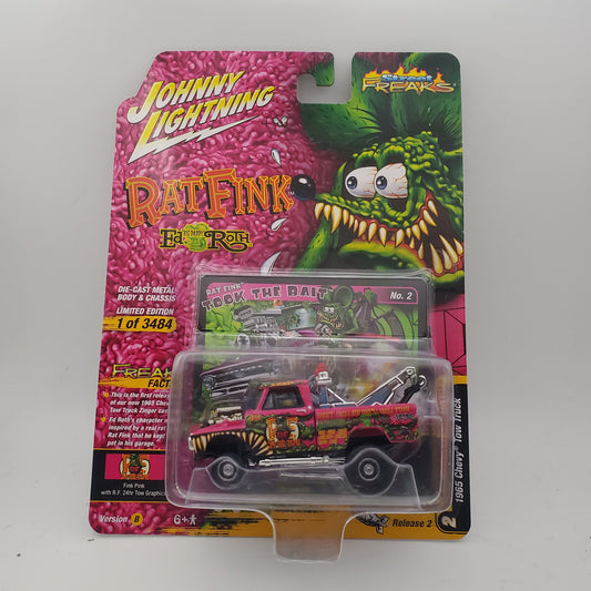 Johnny Lightning RatFink Tow Truck 1965 Chevy Tow Truck