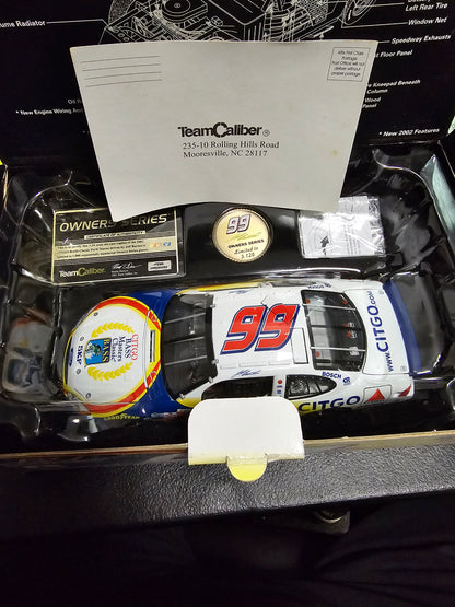 2002 Team Caliber #99 Jeff Burton Citgo Bass Masters Classic 1/24 scale Ford Taurus