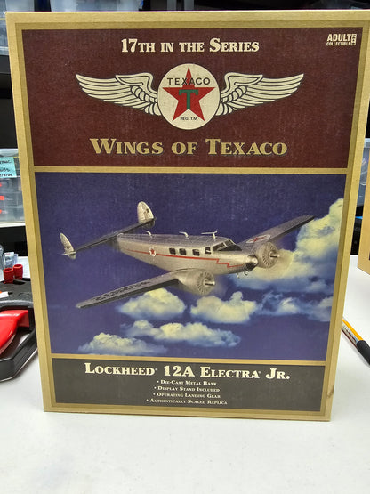 Ertl Collectibles Wings of Texaco Lockheed 12A Electra Jr.