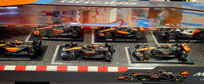 Burago 1:43 McLaren Formula Racing Die-cast Model 6-pack NEW