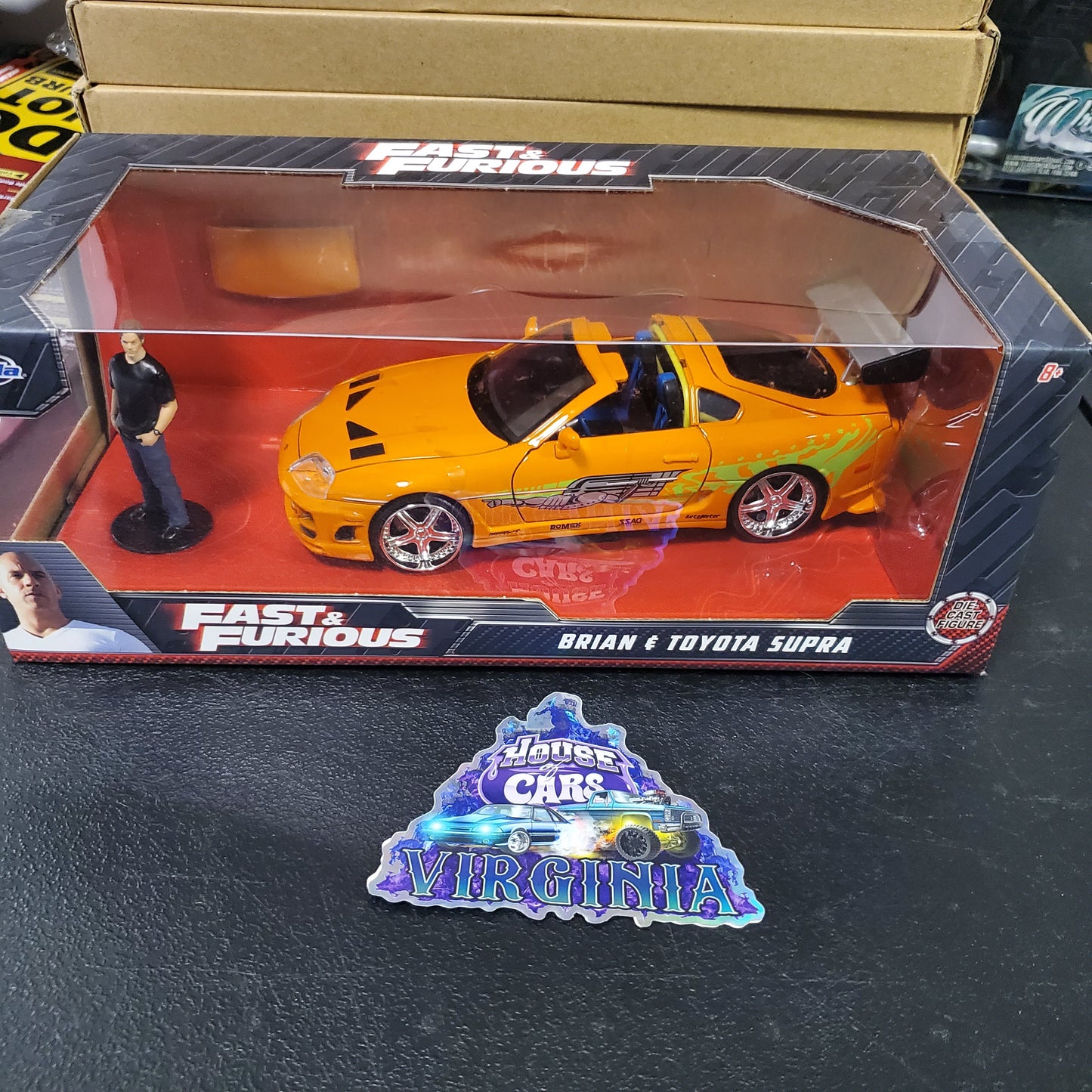 Jada Fast and the Furious BRIAN & TOYOTA SUPRA 1:24 Scale