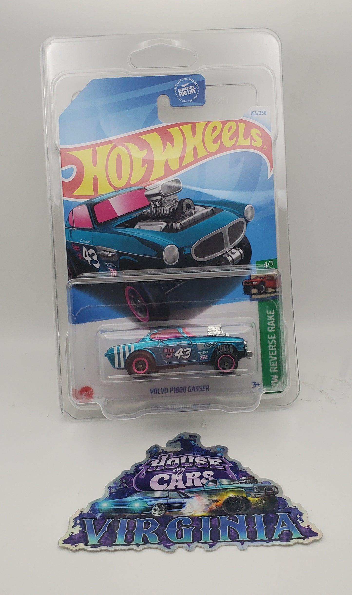 Hot Wheels Super Treasure Hunt STH Volvo P1800 Gasser