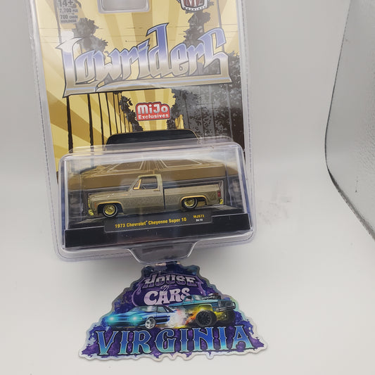 CHASE M2 Machines 1:64 1973 Chevrolet Cheyenne Super 10 Pickup Truck Lowriders Limited Edition