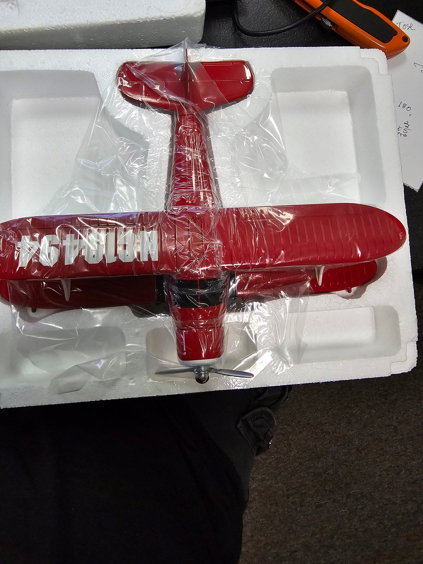 Ertl Collectible Wing of Texaco "Staggerwing" 1939 Beechcraft D17S Diecast Airplane