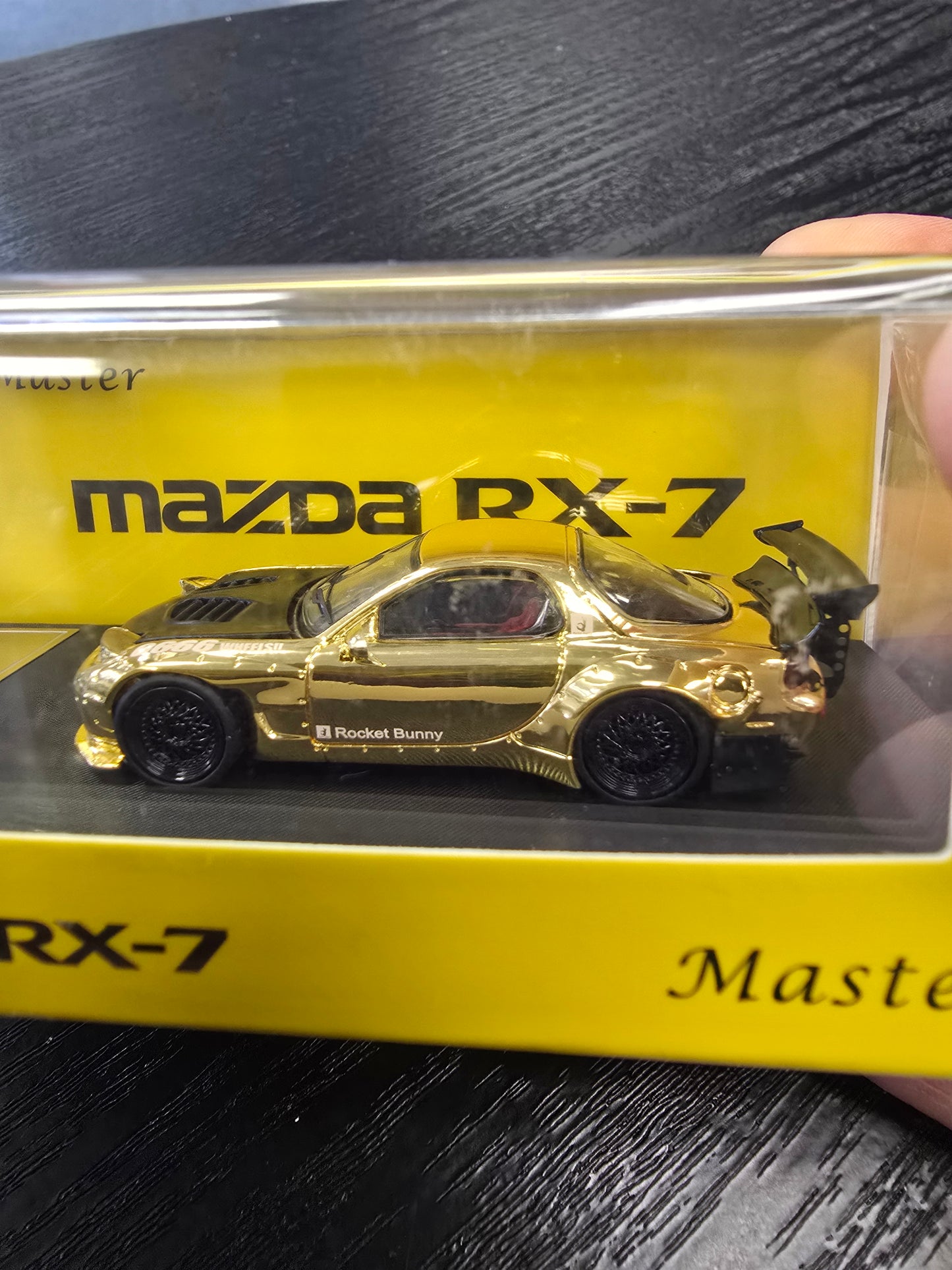 Master Mazda RX-7 Pandem (gold) International Diecast