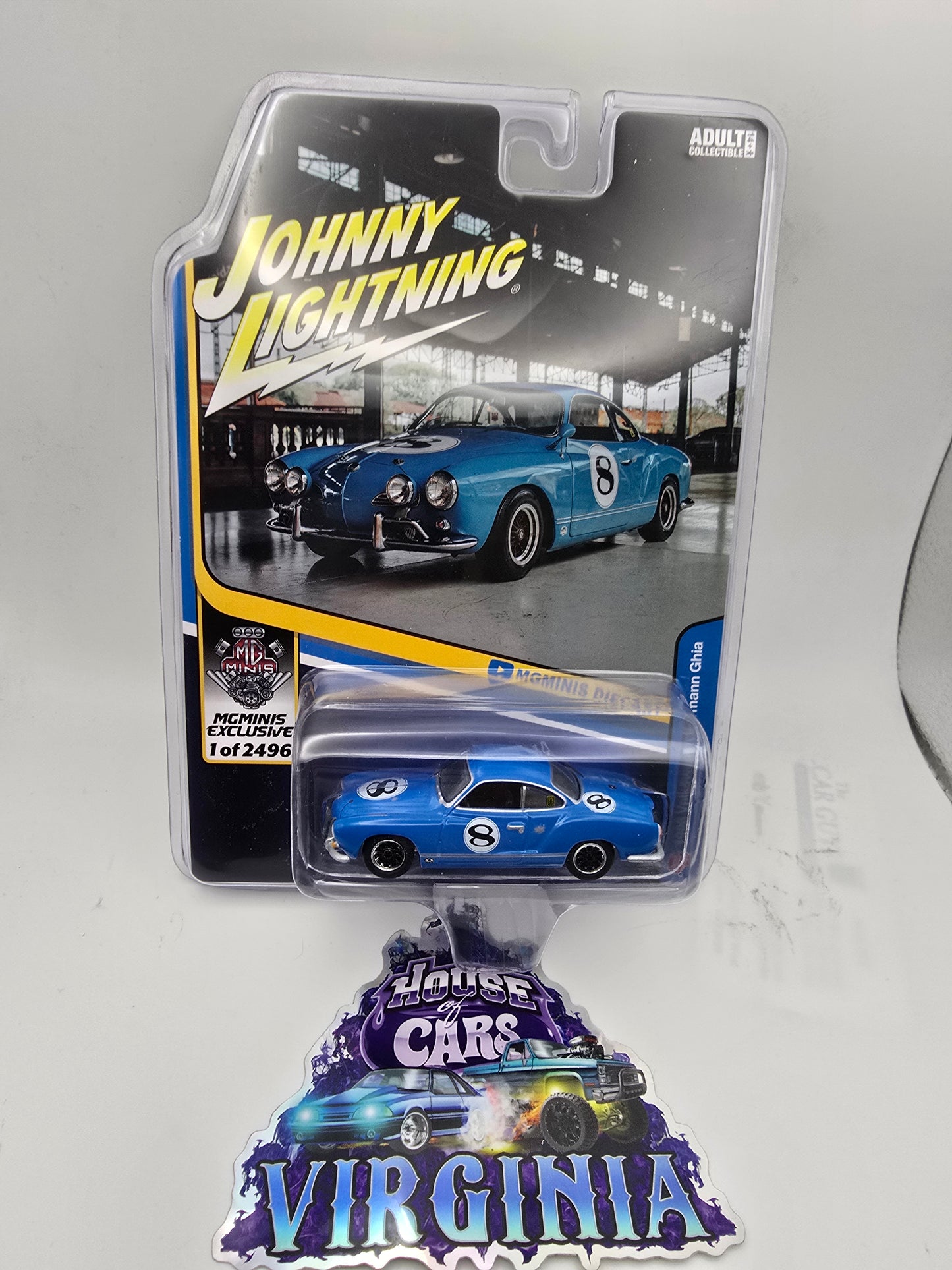 Johnny Lightning 1:64 - 1966 Volkswagen Karmann Ghia MGMINIS Exclusive VW