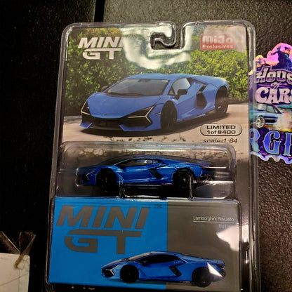 MiniGT Lamborghini Revuelto Blu Eleos