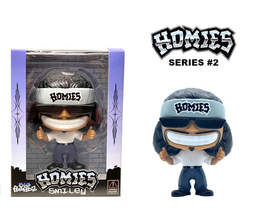 Figuras Homies 4.5″ Serie Big Headz #2 – #08 Smiley