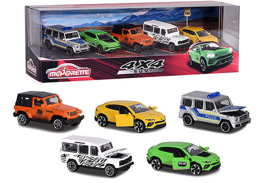 Majorette 1:64 4×4 SUV Giftpack 5-Car Assortment