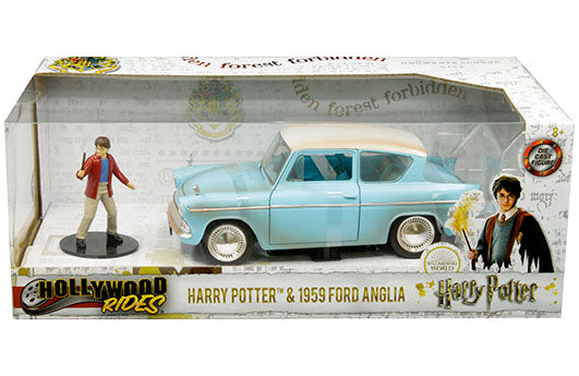 Jada 1:24 1959 Ford Anglia and Harry Potter Figure – Harry Potter – Hollywood Rides