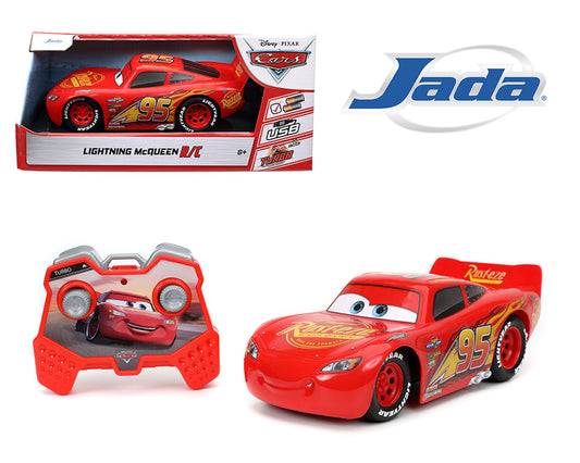 Jada Radio Control Lightning McQueen – Disney Pixar Cars – Hollywood Rides