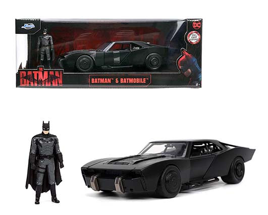 Jada 1:24 2022 The Batman Batmobile with Batman Figure – Hollywood Rides