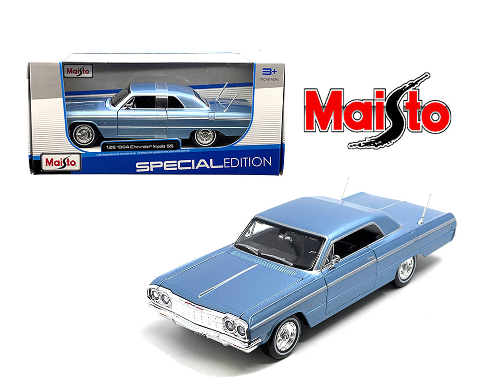 Maisto 1:26 Chevrolet Impala SS – Blue – Special Edition