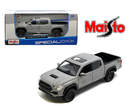 Maisto 1:27 2023 Toyota Tacoma TRD Pro – Cement Grey – Special Edition