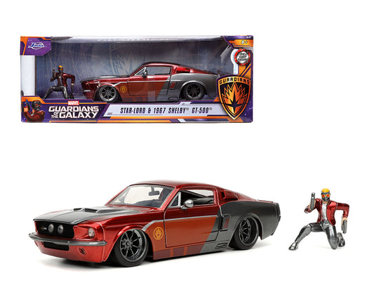 Jada 1:24 Star-Lord and 1967 Shelby GT500 – Marvel Guardians of the Galaxy – Hollywood Rides