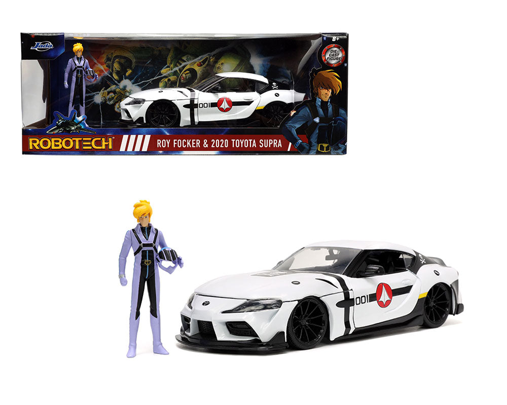 Jada 1:24 Roy Focker & 2020 Toyota Supra – Robotech – Hollywood Rides