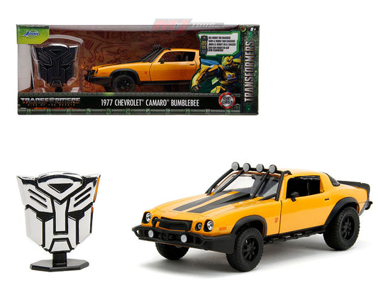 Jada 1:24 1977 Chevrolet Camaro Bumblebee – Transformers Rise of the Beasts – Hollywood Rides