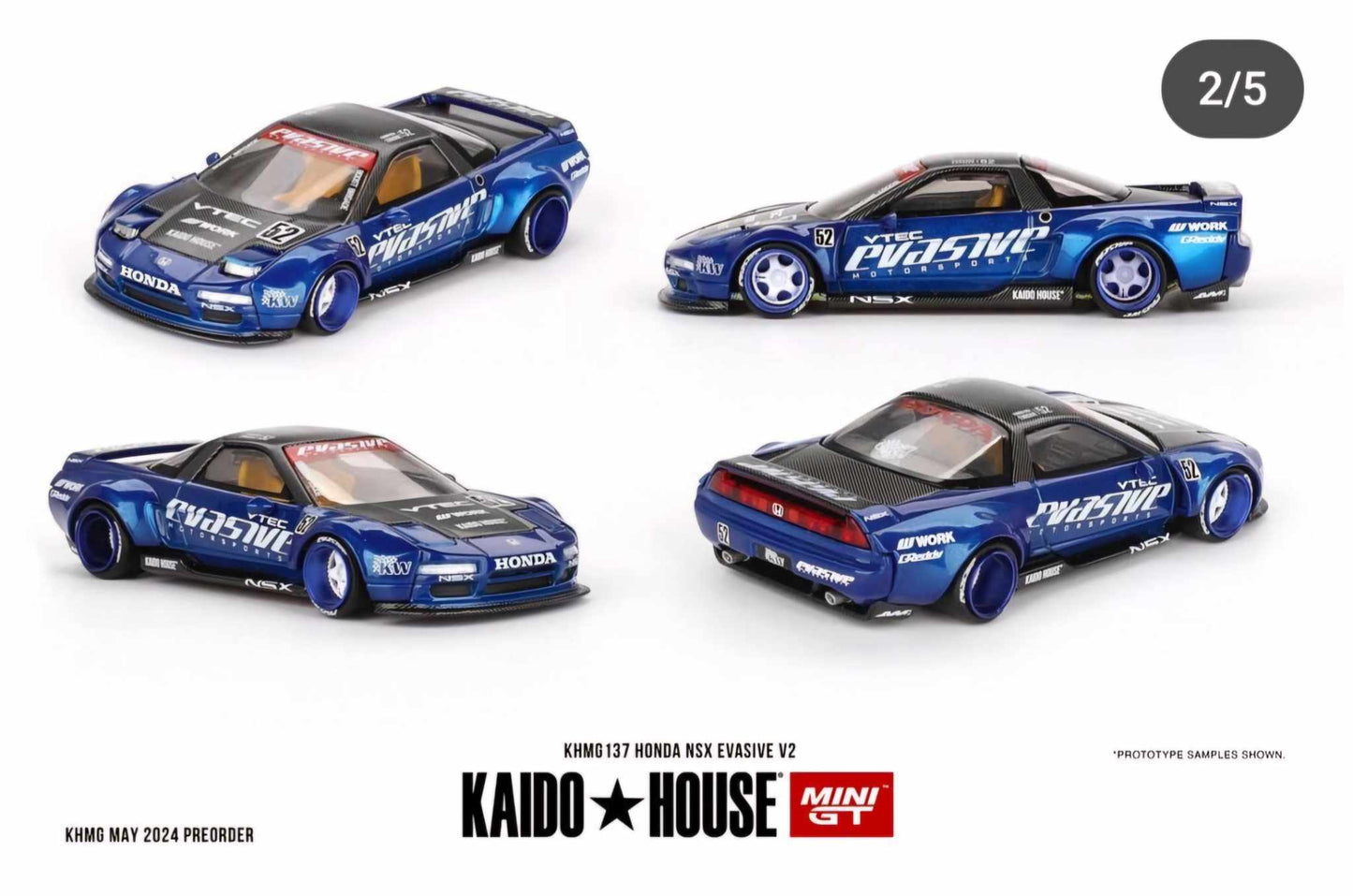 (Preorder) Kaido House Honda NSX Evasive V2 Blue