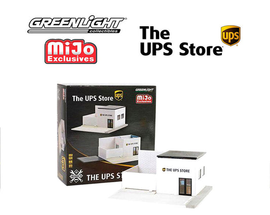 Diorama Greenlight 1:64 The UPS Store – Exclusivos de Mijo