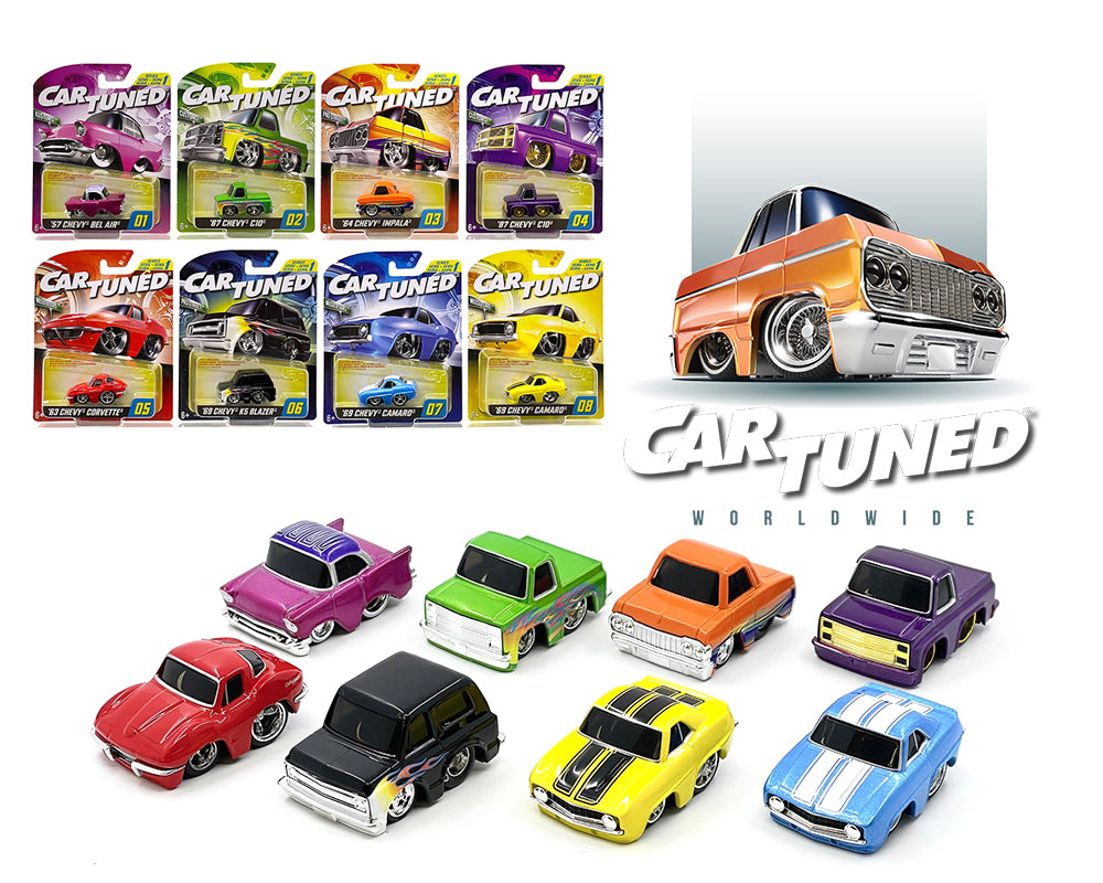 (Preorder) CarTuned 1:64 Series 1 2024 Assortment Full Set of 8