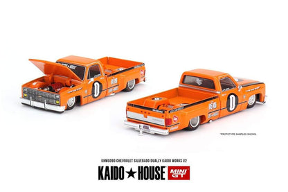 Kaido House Chevy Silverado Dually Orange
