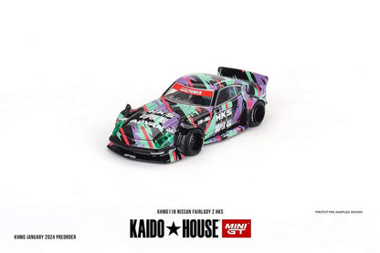 (Preorder) Kaido House Fairlady Z HKS (mini gt)