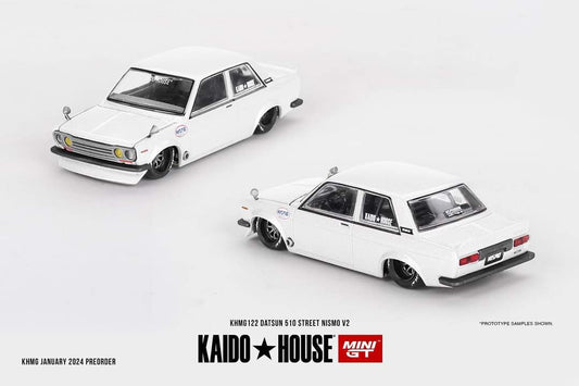 (Preorder) Kaido House Datsun 510 Street Nismo V2 (mini gt)