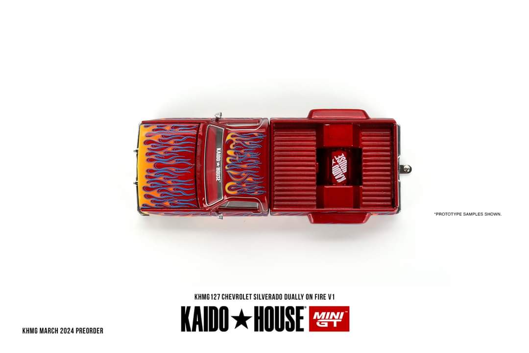 Pre order Kaido House Dually Fire Silverado V1