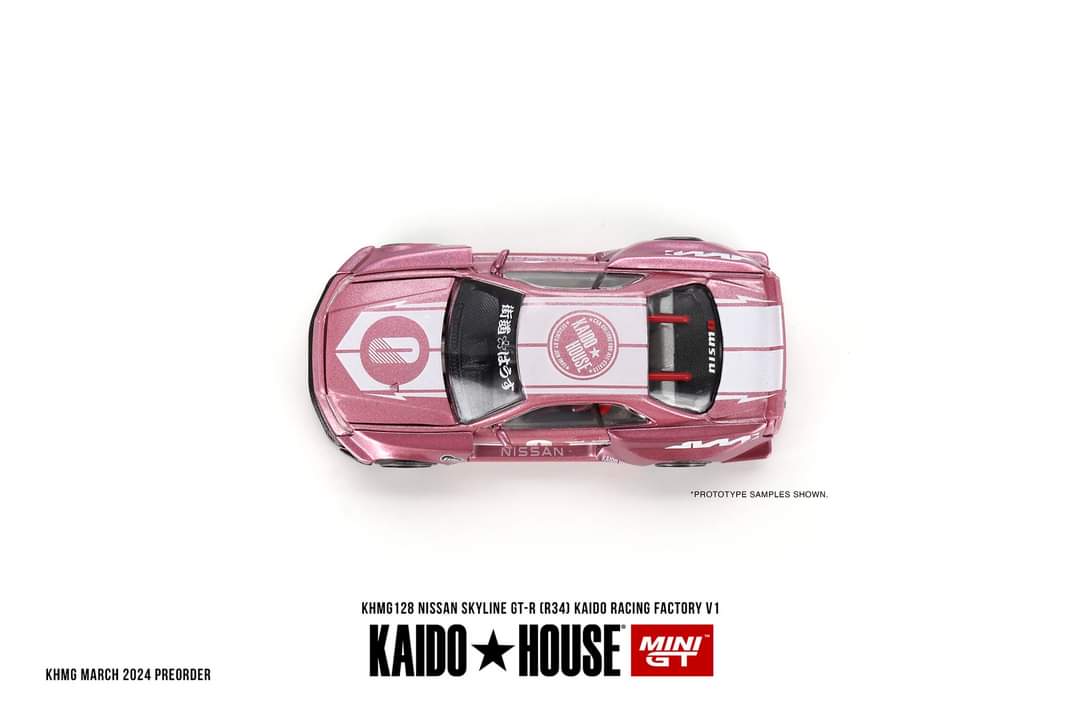 Pre order Kaido House Nissan Skyline R34 GTR
