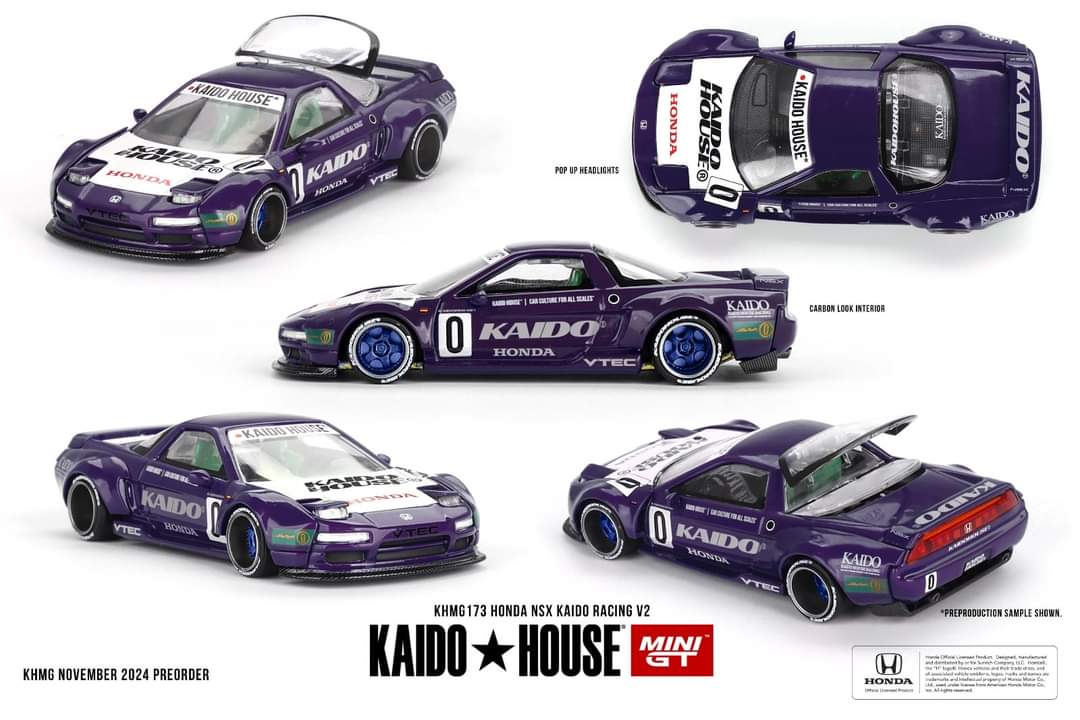 Pre order Kaido House Honda NSX Kaido Racing V2 Purple