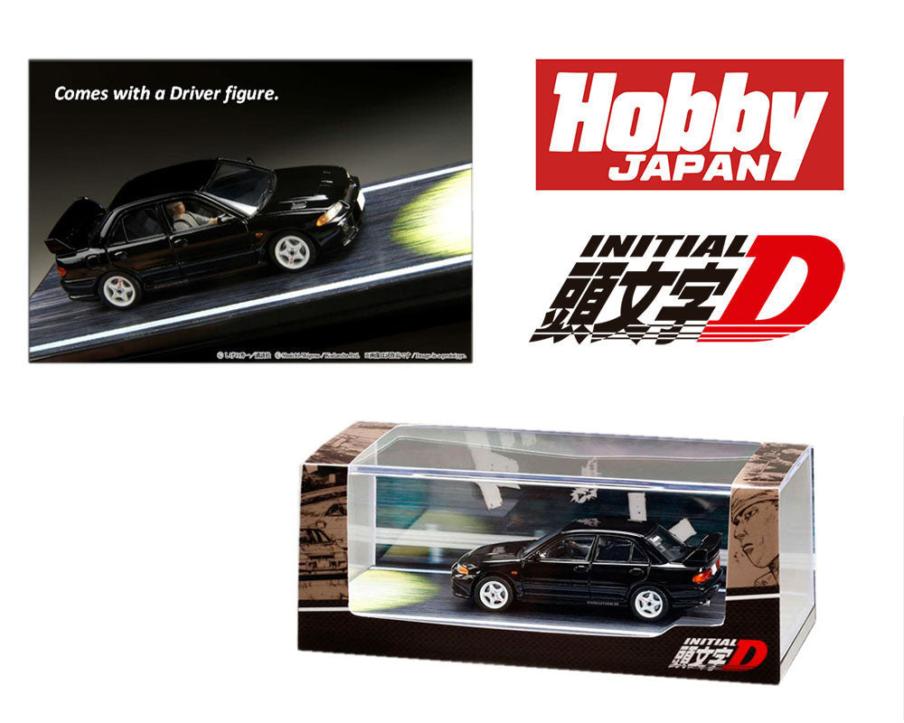 Hobby Japan 1:64 Mitsubishi Lancer RS Evolution Ⅲ / INITIAL D vs Ryosuke