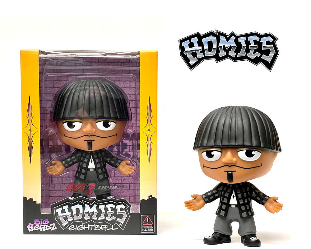 Figuras Homies 4.5″ Big Headz #02 Bola ocho