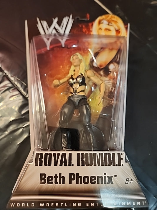 WWE Beth Phoenix Royal Rumble Mattel Figura NUEVA Sellada Rare Wrestling WWF
