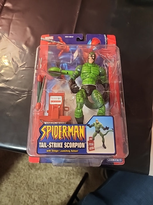Spider-Man TAIL-STRIKE SCORPION Action Figure 2004 Marvel Toy Biz