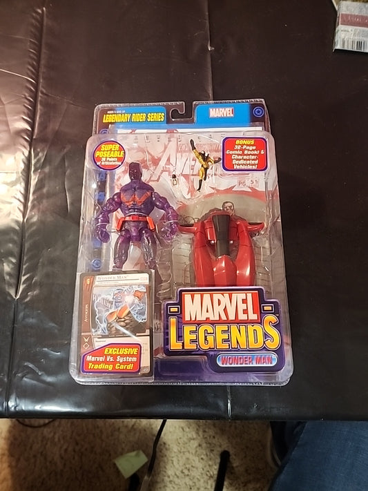 Marvel Legends Figura de acción de 6 pulgadas Serie Legendary Riders - Ionic Wonder Man