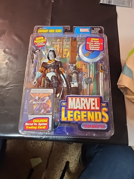 Figura de acción de Taskmaster Marvel Legends Legendary Riders nueva sellada